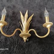 Applique murale Maison Charles palmier bronze