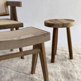 low wooden stool (vintage Moroccan)