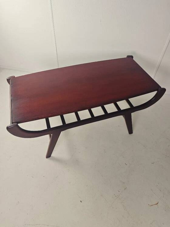 Mid Century Modern Coffee Table with Reversible Top