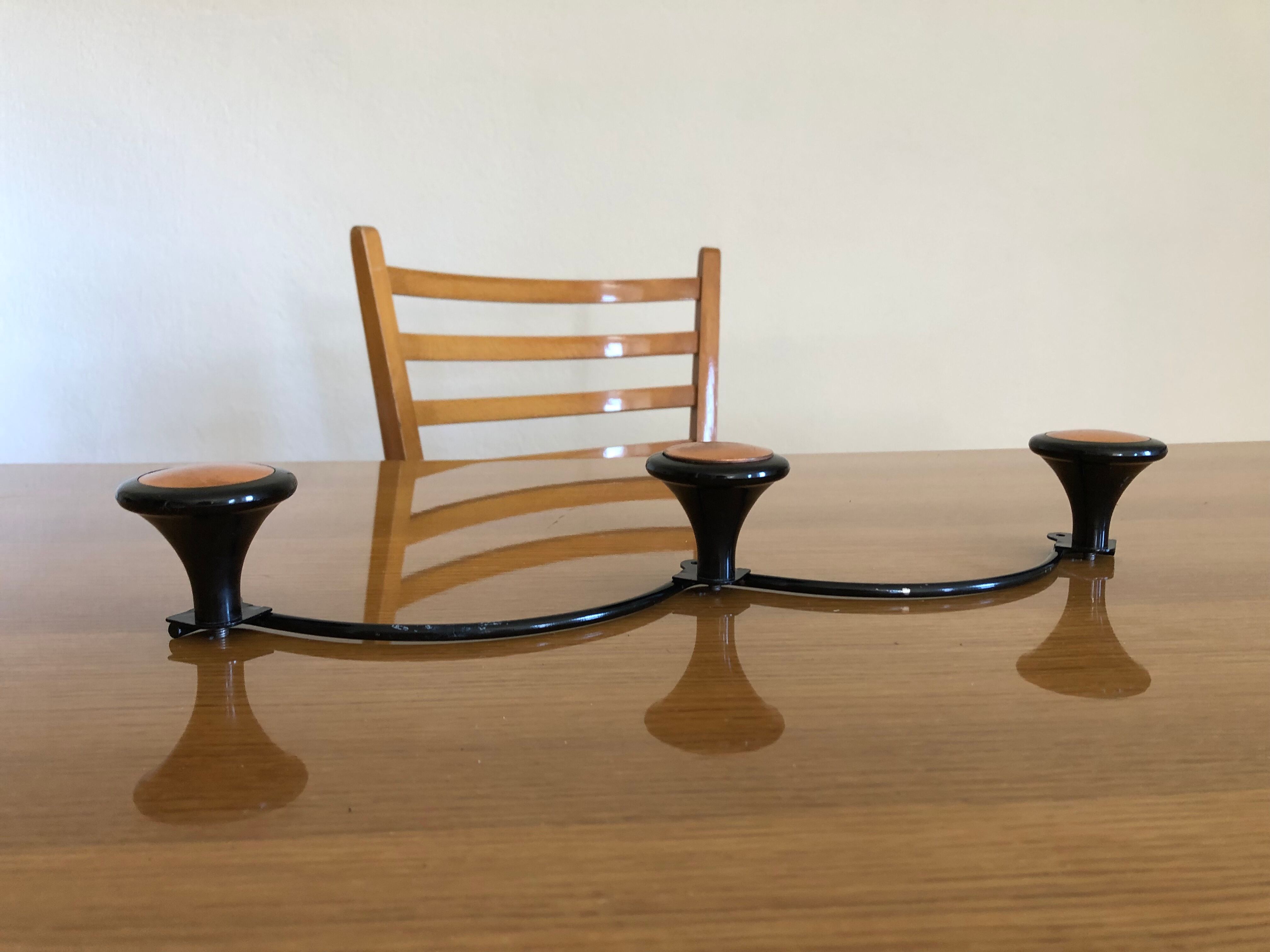 Vintage metal and copper pattery