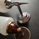 Mismatched sconces 1950