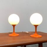 Mid-century Swiss table lamps by E.R. Nele for Temde, set of 2