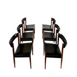 6x vintage Danish chair in Rosewood ‘60