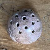 Handmade pottery flower pick