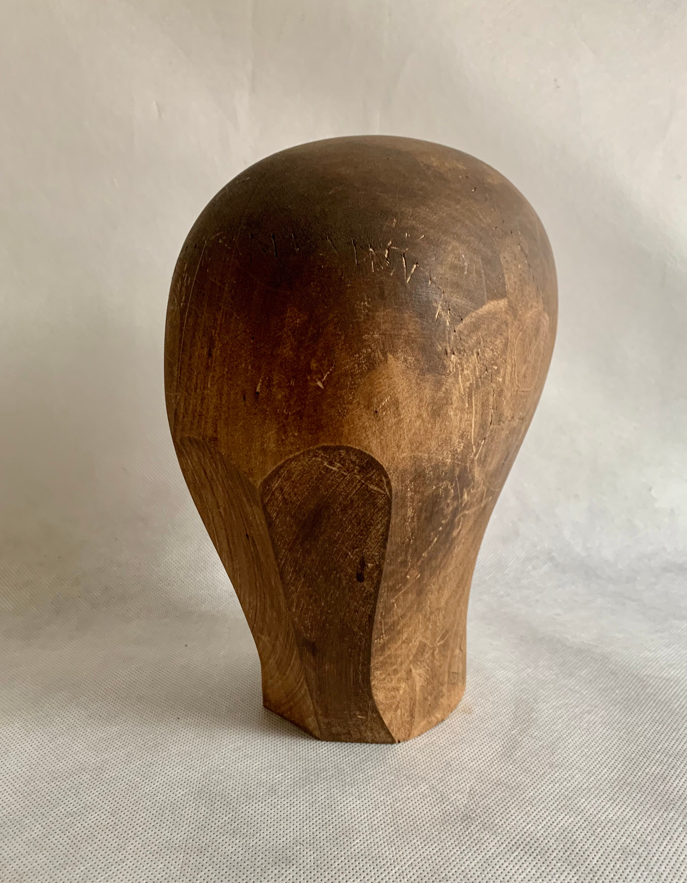 Wooden Wig Head, 1950s