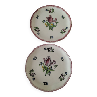 Gien plates, La Lorraine model