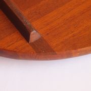 Oval Teak Wooden Serving Tray by Jens Quistgaard for Dansk Designs, Denmark 1960s.