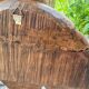 Antique Swiss carved wooden panel