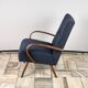 Fauteuil vintage conçu par Jindrich Halabala, années 1950, Tchécoslovaquie