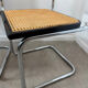 Pair of Marcel Breuer Cesca chairs made in Italy.