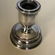 Silver metal candlestick