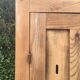 Armoire parisienne 1 porte bois brut