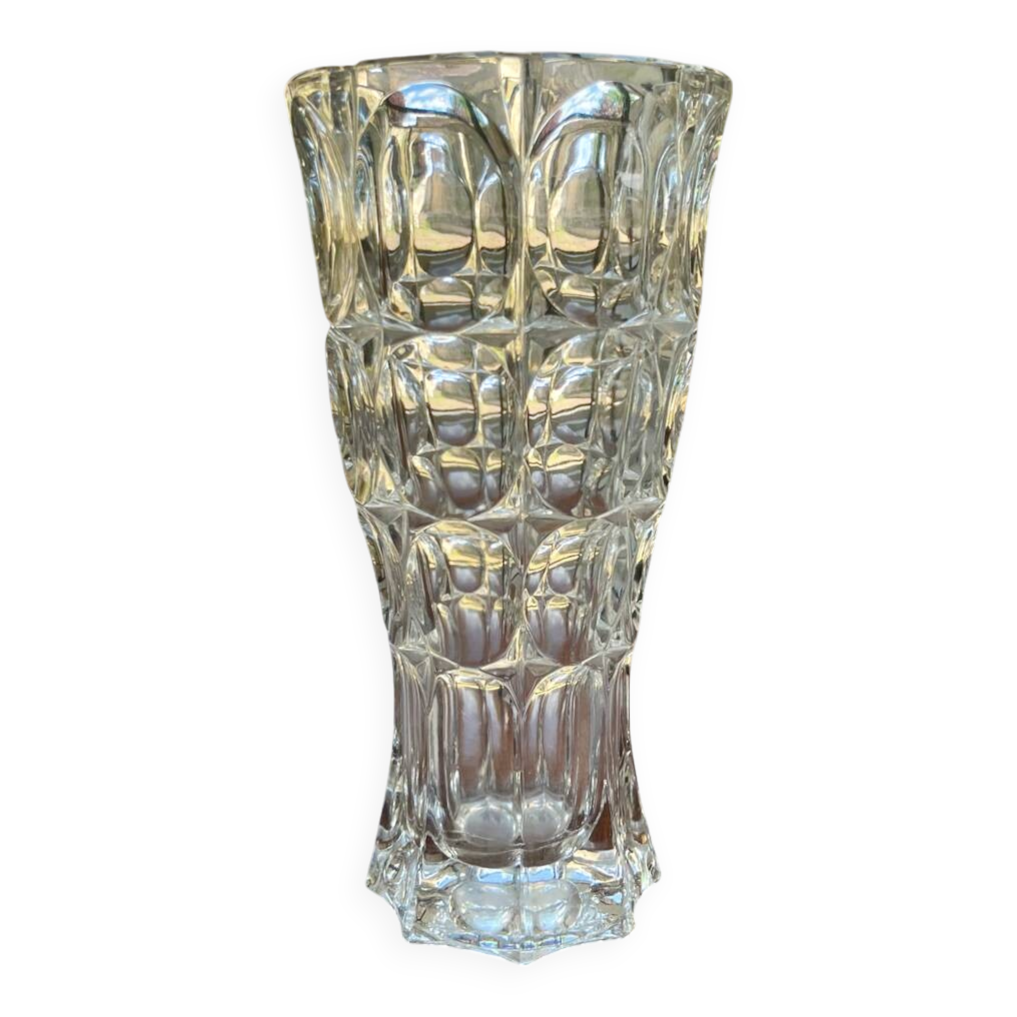 Vintage glass vase