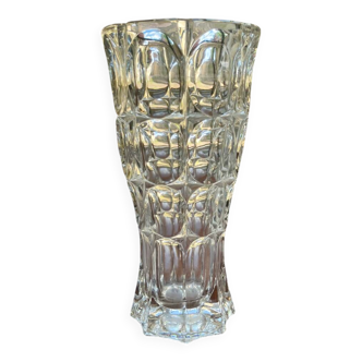 Vase en verre vintage