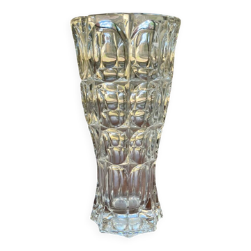 Vase en verre vintage