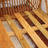 Rattan bench