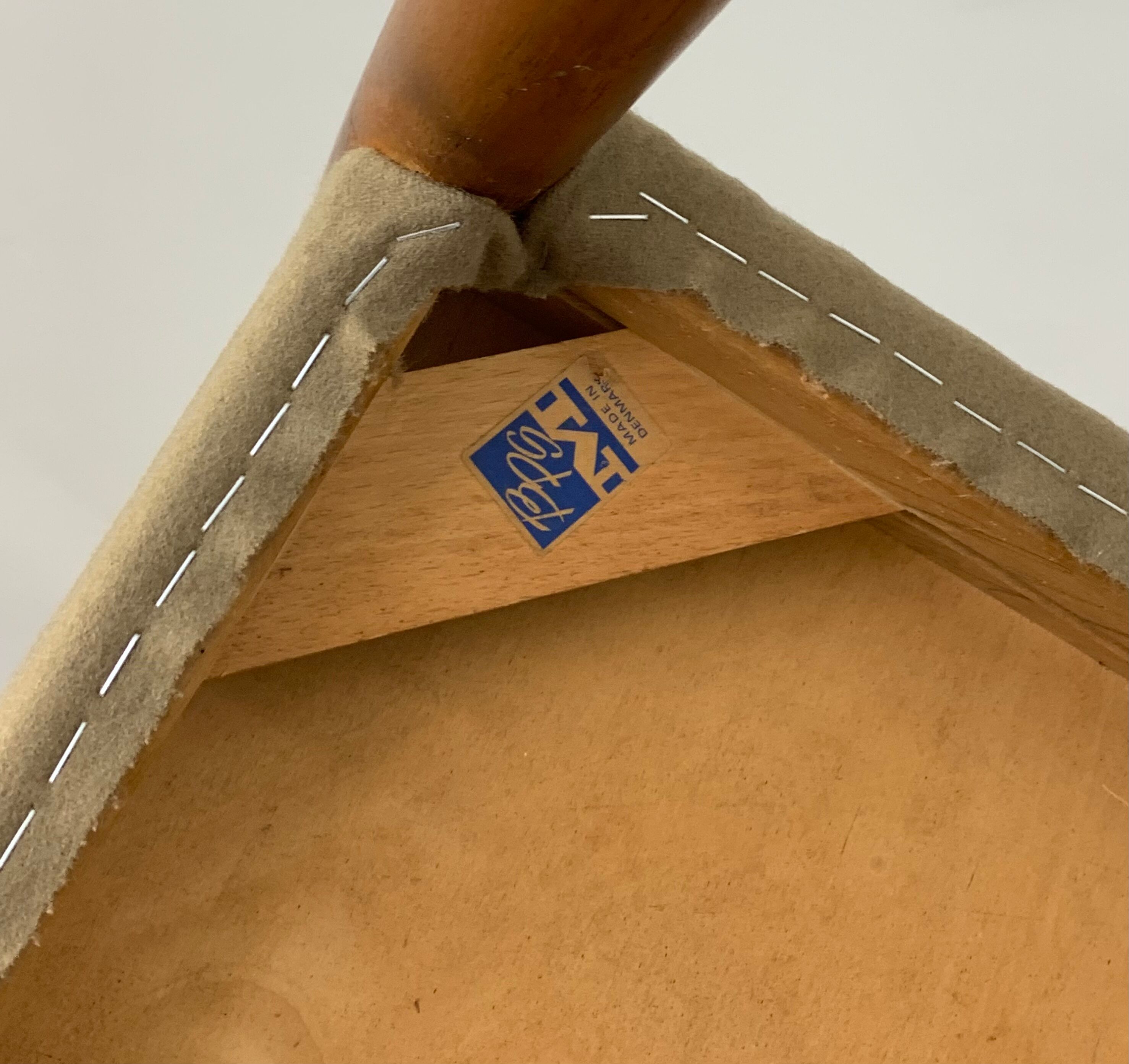 4xDanish Teak Dining Chairs by Bernard Petersen 1960s