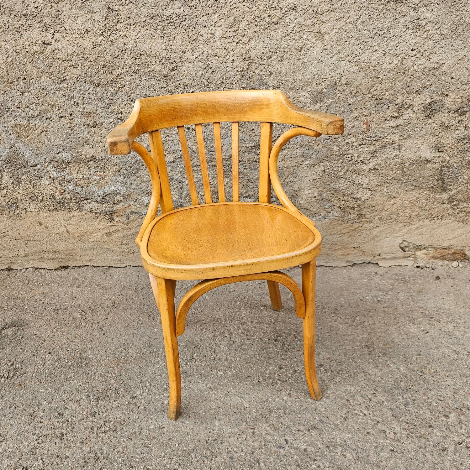 Baumann armchair light wood
