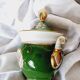 Limoges Porcelain Bombonera Lafarge or Empire Style Tibor or Napoleon