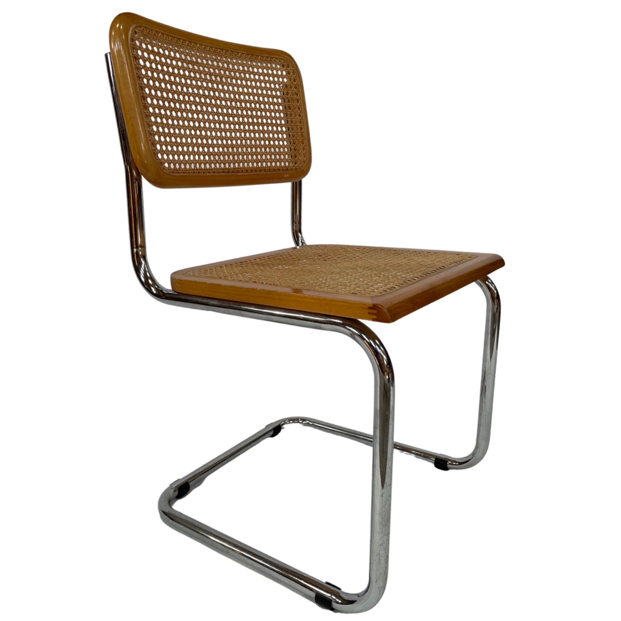 Chaise Cesca b32 modèle design Marcel Breuer Selency