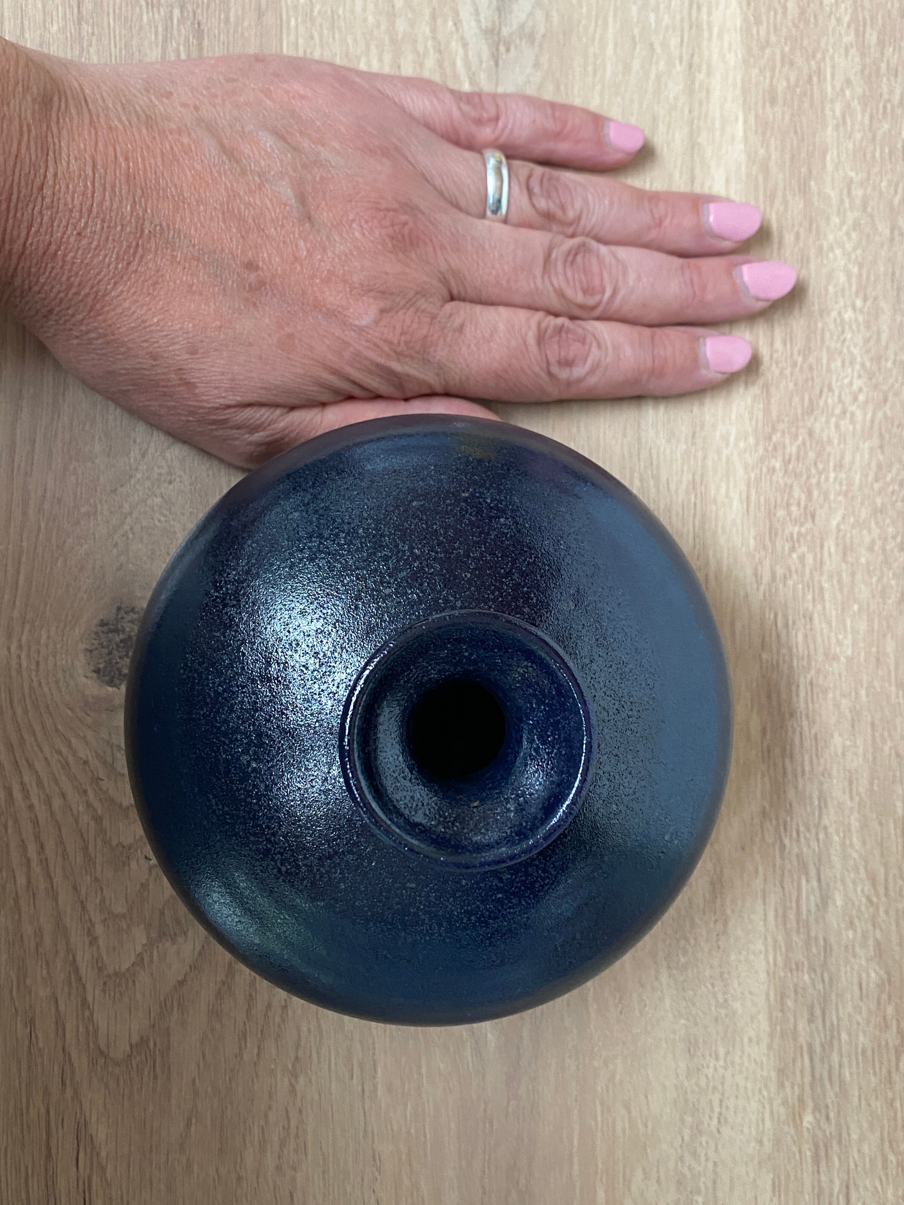 Vase en grès vernissé