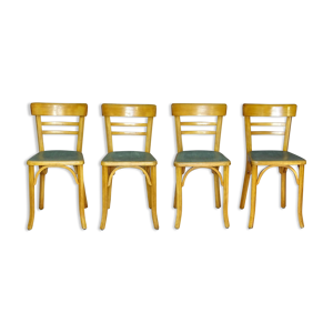 4 chaises baumann 1960