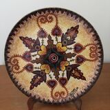 Quimper earthenware plate signed Paul Foullen