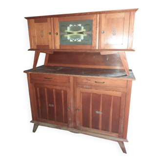 Vintage 1950s kitchen buffet - Mado style - Very good interior condition