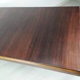 Rosewood art deco cradle table