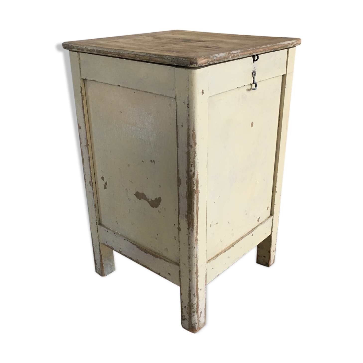 Old white hasselberger stool