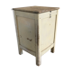 Tabouret ancien bois blanc hasselberger