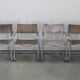 Set of four Bauhaus cantilever armchairs by Mart Stam, Italy