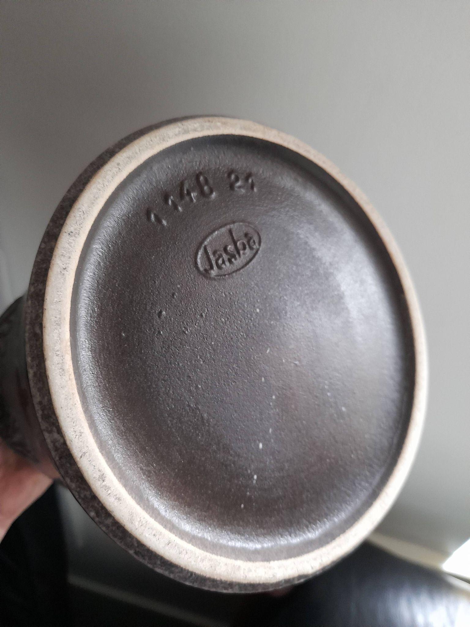 Jasba Vase Keramik West-Germany