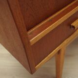 Teak highboard, Danish design, 1960s, production: Denmark
