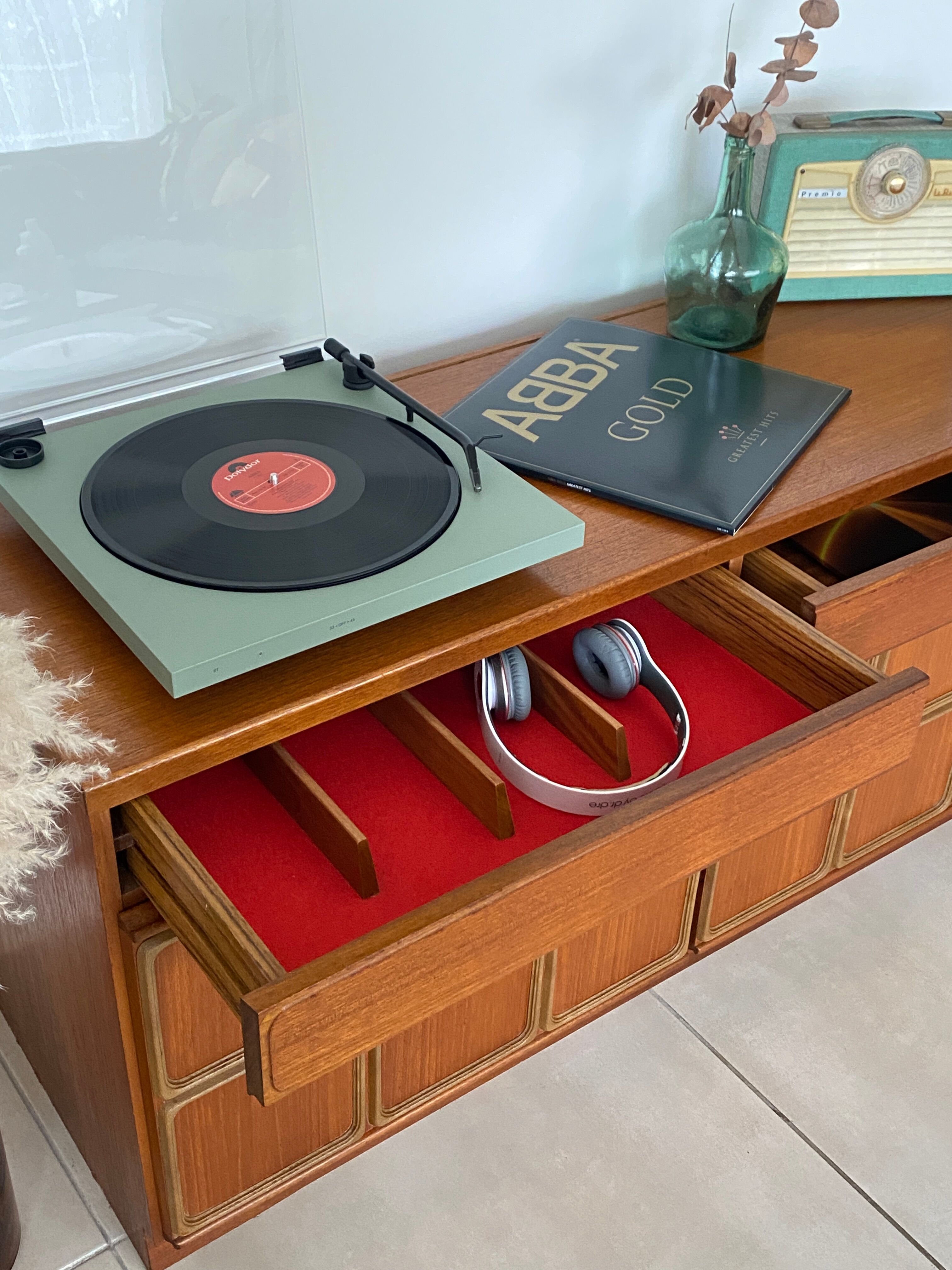 Enfilade teck vintage Mc Intosh