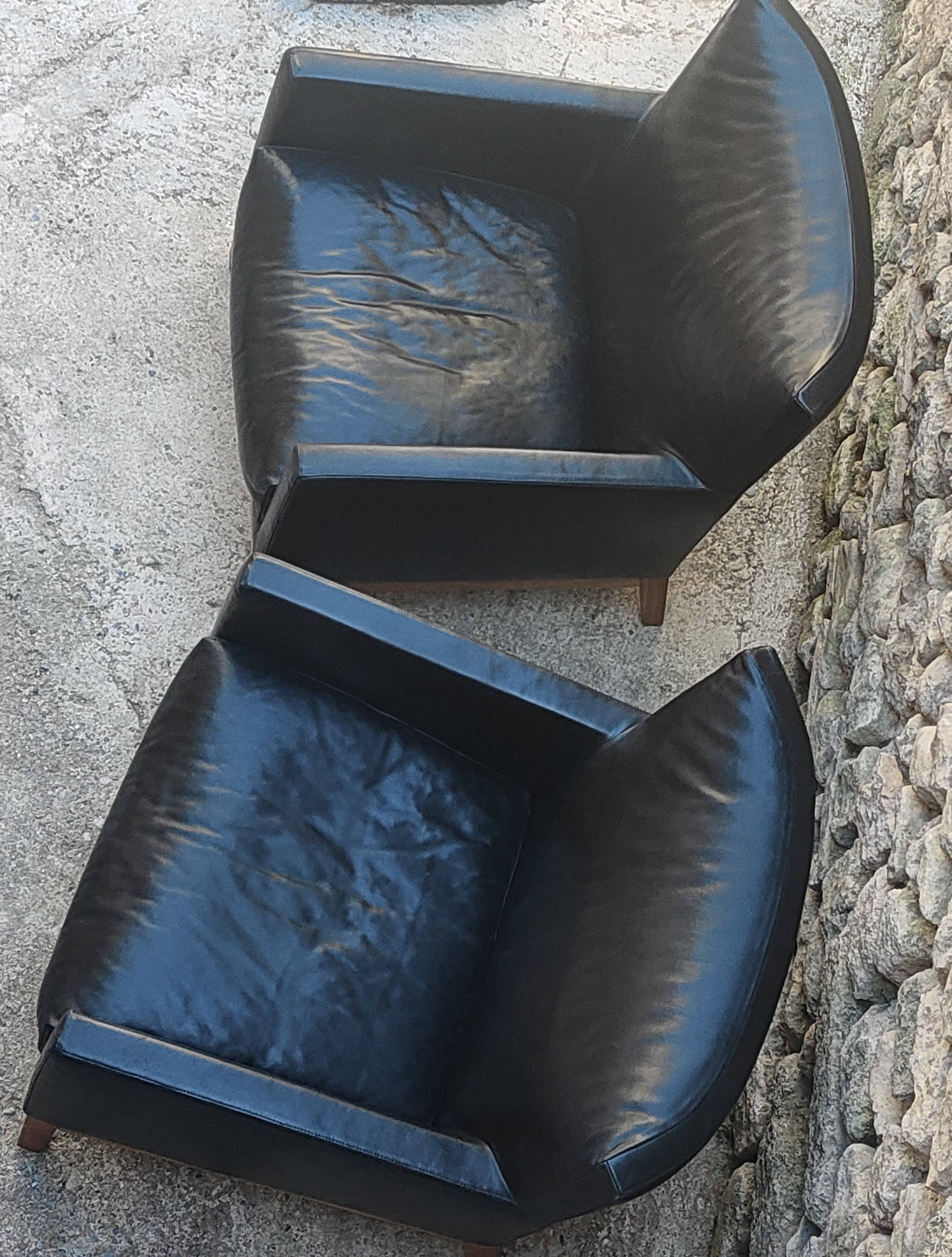 Pair of Impala armchairs