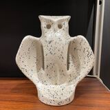 Ceramic owl lamp 1980