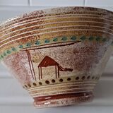 Glazed terracotta bowl