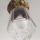 Brass and Napoleon III glass