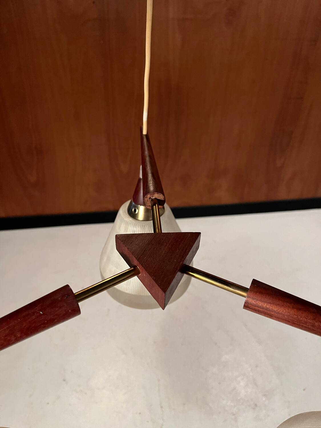 Vintage Scandinavian suspension from around 1960.