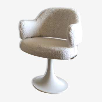 Fauteuil 1970s pied tulipe