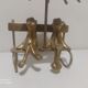 Figurine couple de grenouille en laiton