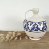 Gargoulette, jar in blue & white ceramic