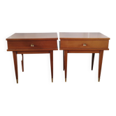Pair of vintage bedside tables (1960s)