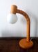 Solbackens Svarveri pine lamp 1970