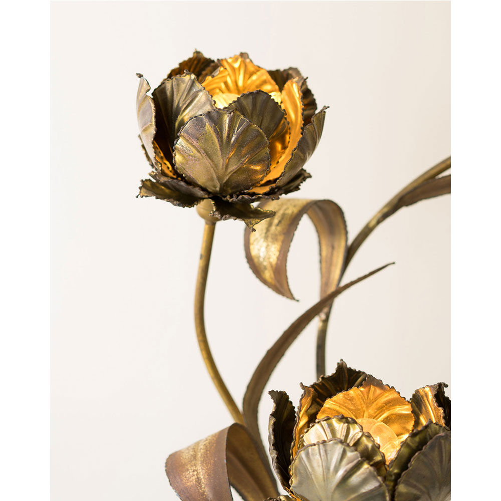 Maison Jansen's sculptural office lamp, 1970