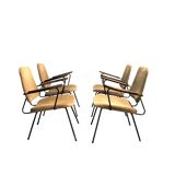 4 fauteuils 1950