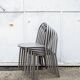 Chaises N. 222 par Robert Mallet-Stevens pour Pallucco Italia, 1982, Set de 6