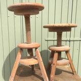 Pair of stools a screw