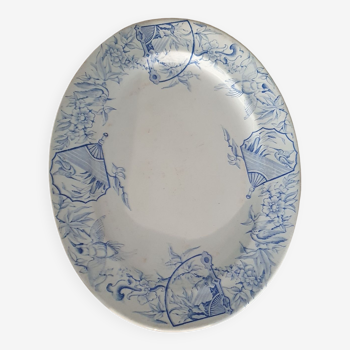 Terre de fer earthenware dish